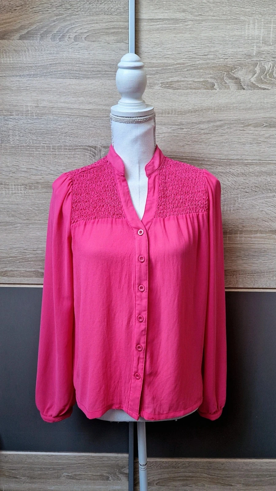 Blouse chemise transparente